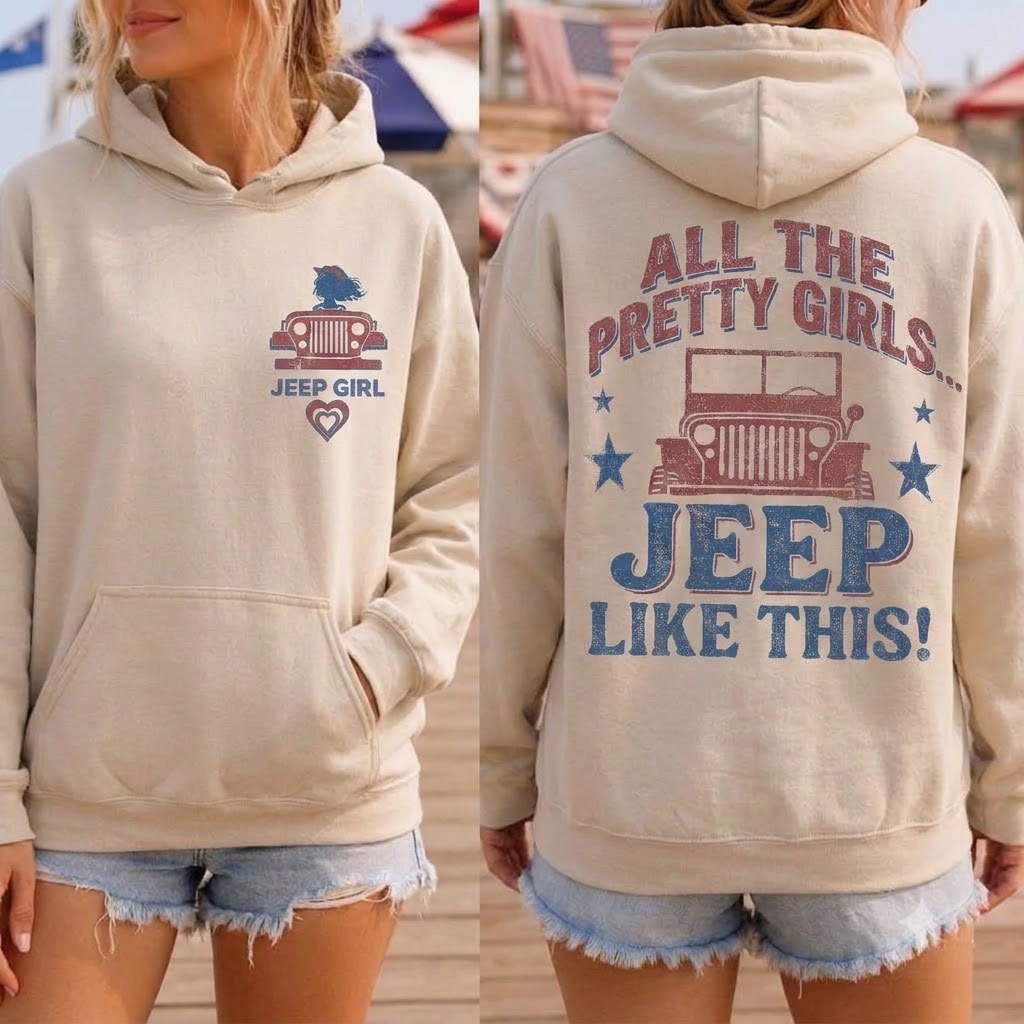 Pretty Jeep Girl T-Shirt