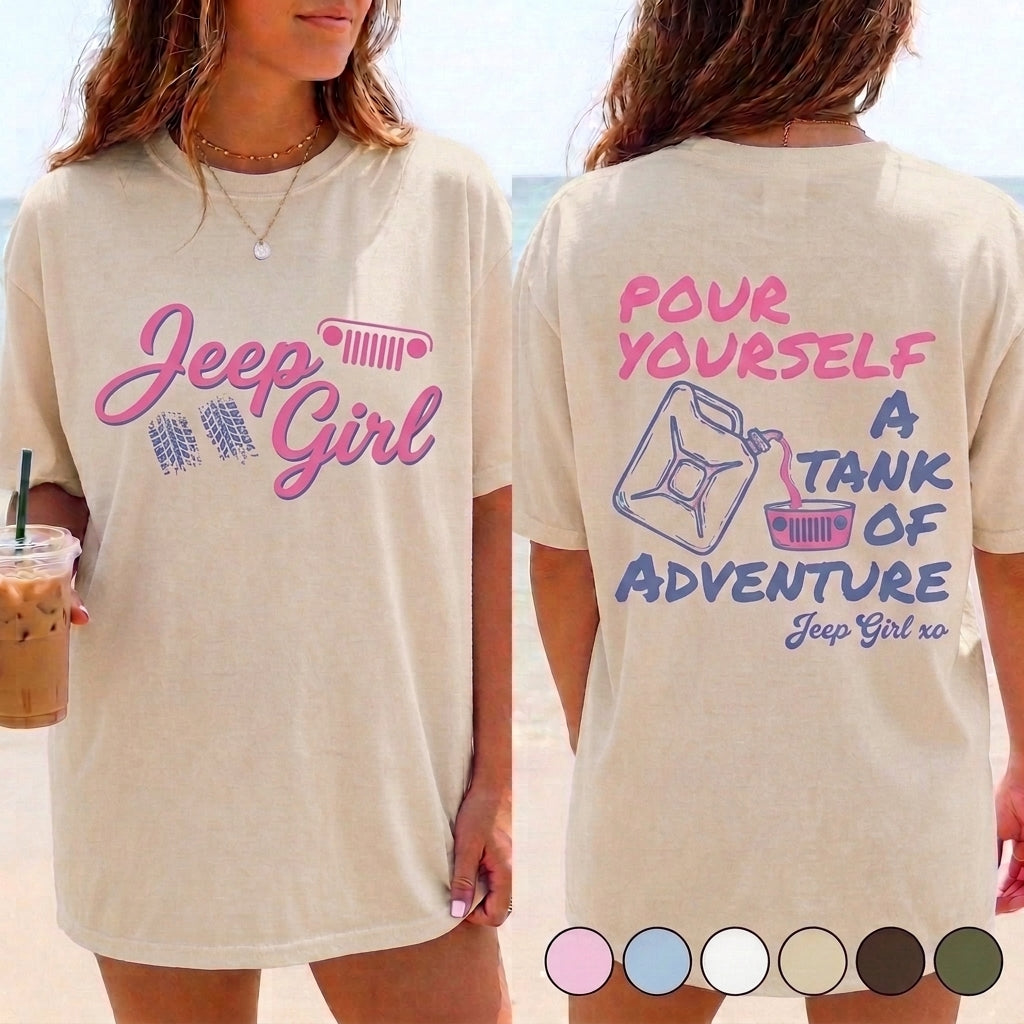 Pour Yourself A Tank Of Adventure T-Shirt