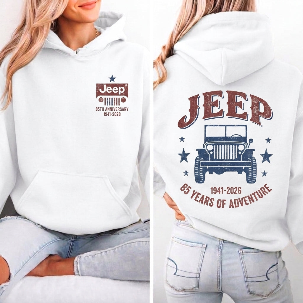 85 Years Of Adventure Hoodie