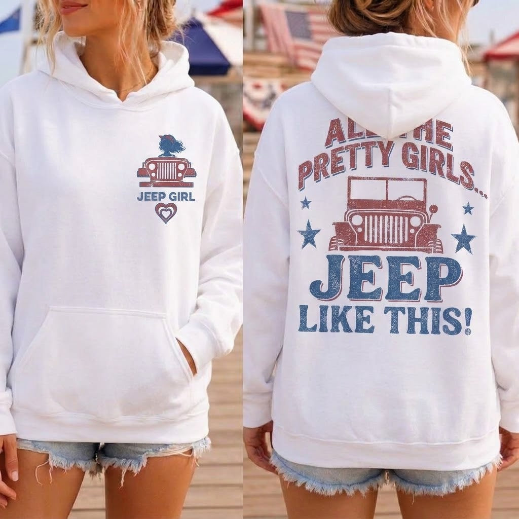 Pretty Jeep Girl T-Shirt