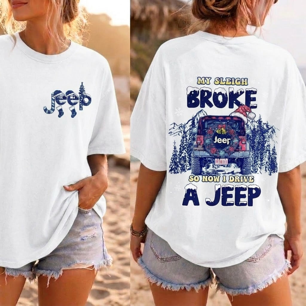 My Sleigh Broke So Now I Drive A Jeep Hoodie