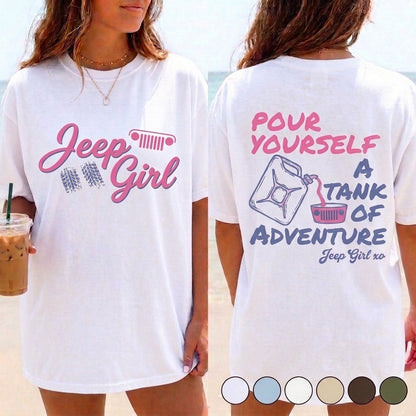 Pour Yourself A Tank Of Adventure T-Shirt