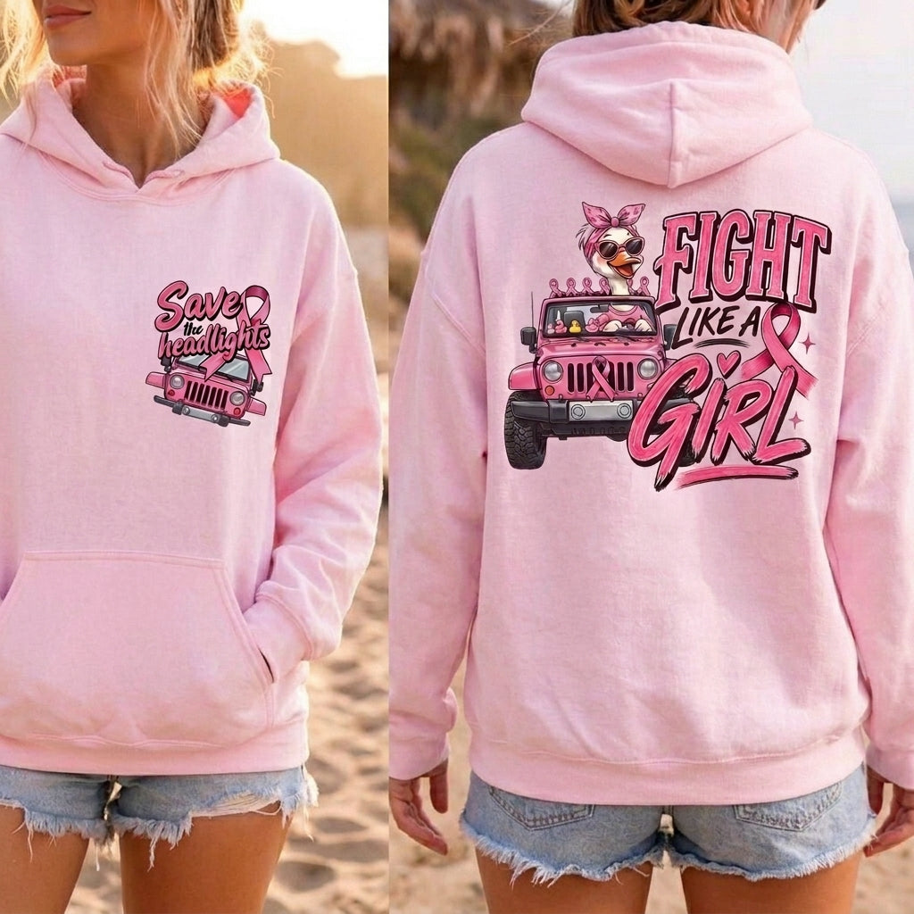 Fight Like A Girl T-shirt Hoodie Sweatshirt