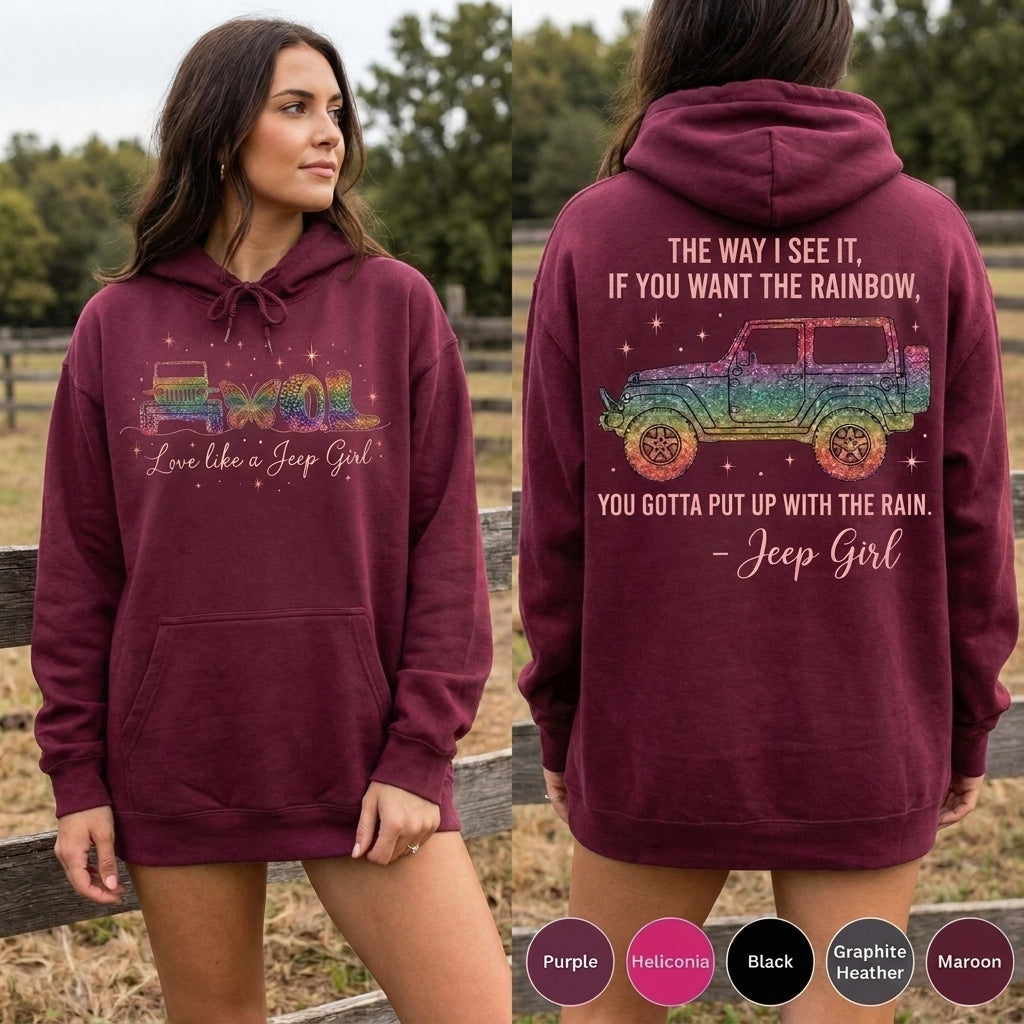 Love Like A Jeep Girl T-Shirt
