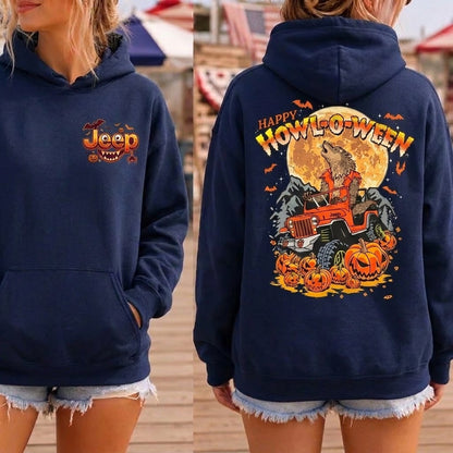 Happy Howl-o-ween Hoodie