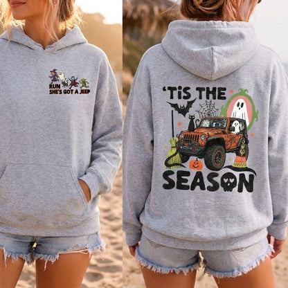 Run She's Got A Jeep Hoodie