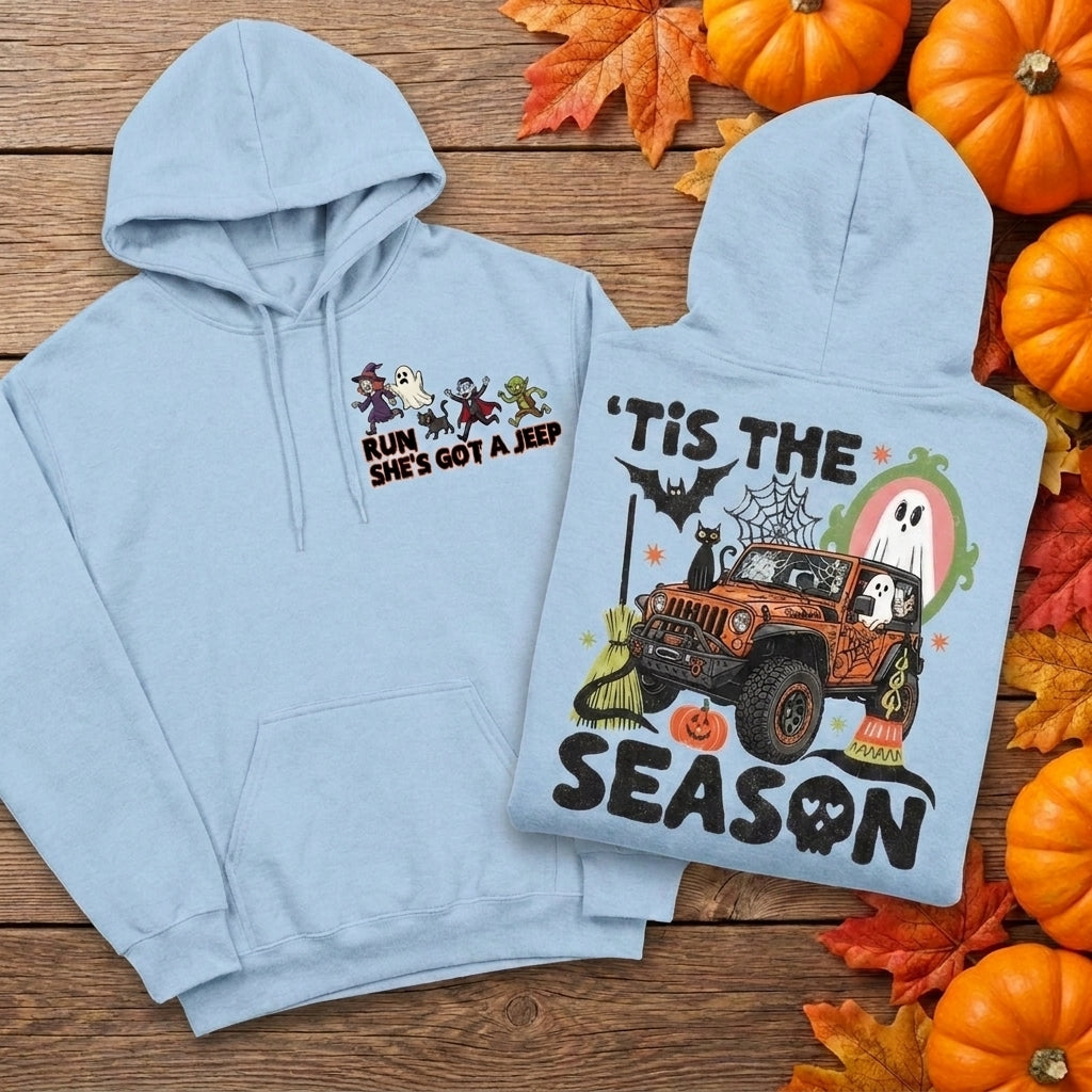Run She's Got A Jeep Hoodie