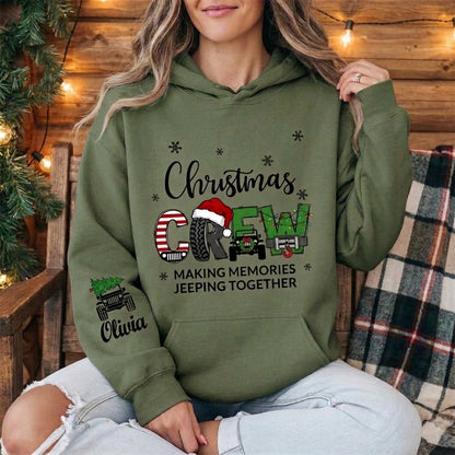 Christmas Crew Personalized Hoodie