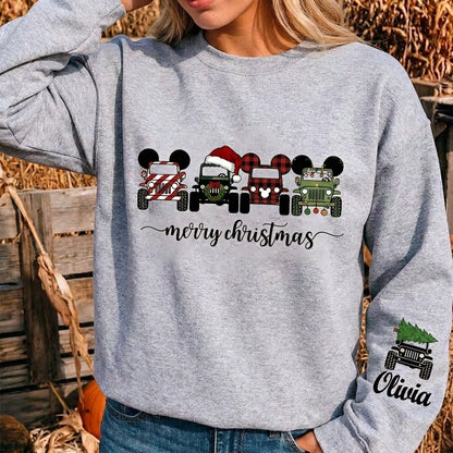 Merry Christmas Jeep Hoodie