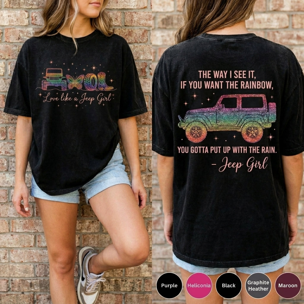 Love Like A Jeep Girl T-Shirt