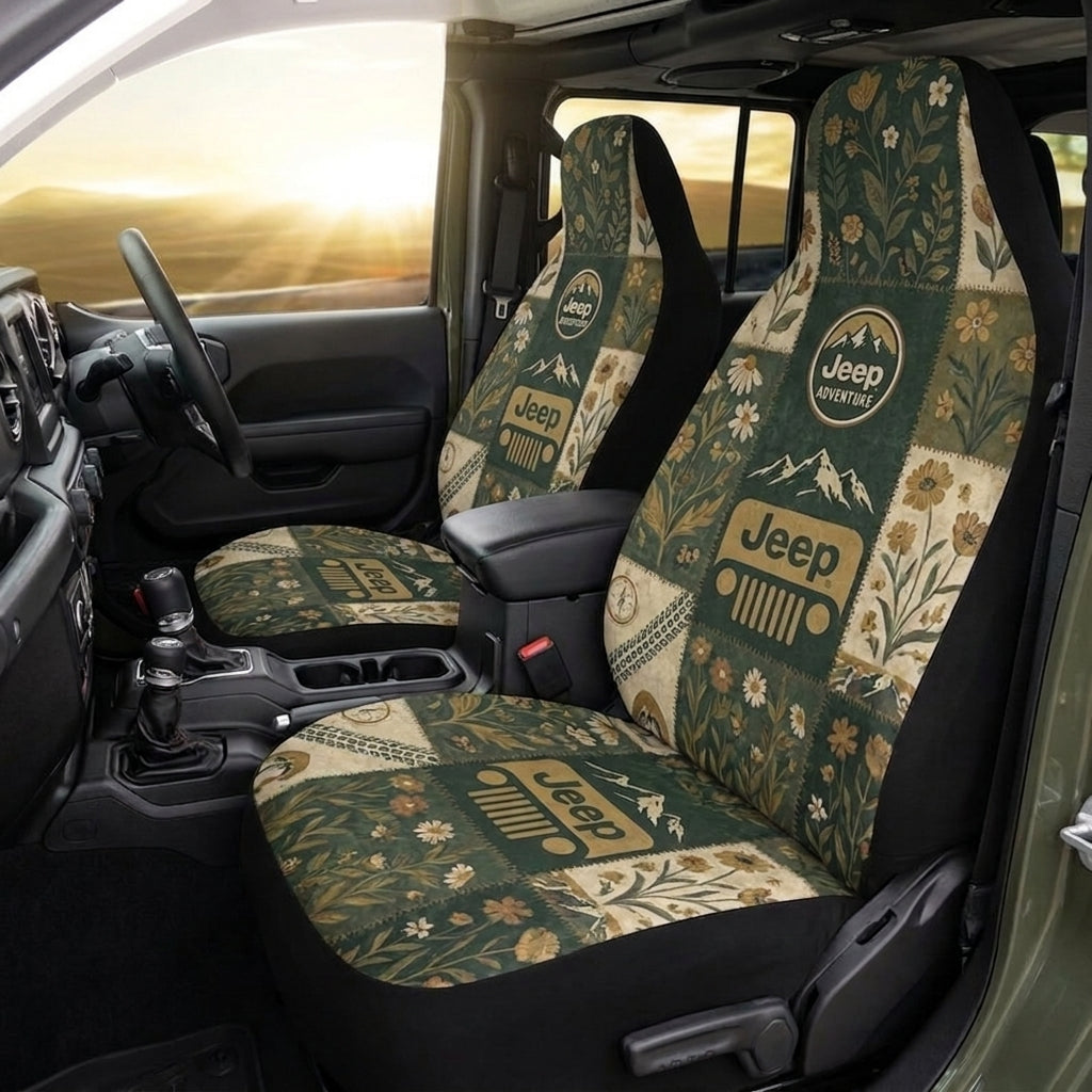 Jeep Adventure Car Seat Cover
