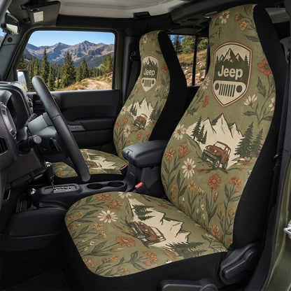 Jeep Wilderness Explorer Car Seat Cover