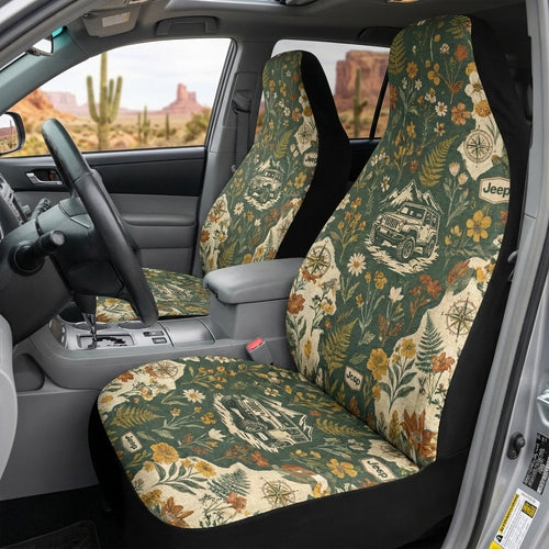 Southwest Jeep Adventure Car Seat Cover