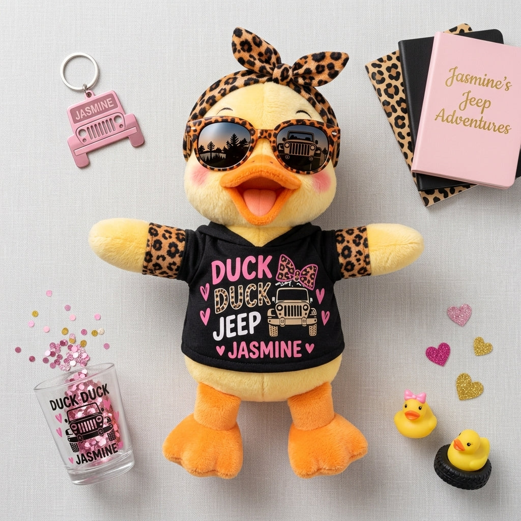 Duck Duck Jeep Poseable Plush Doll