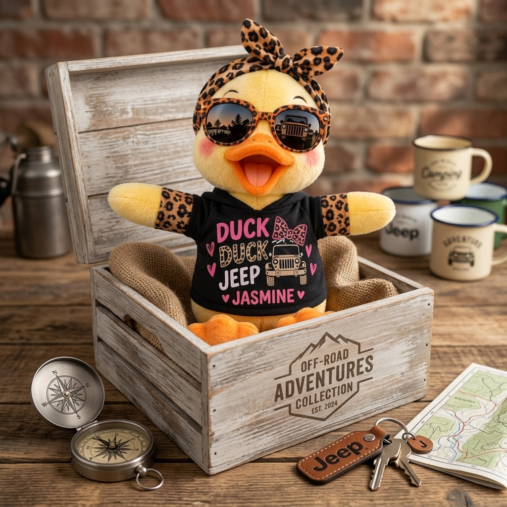 Duck Duck Jeep Poseable Plush Doll
