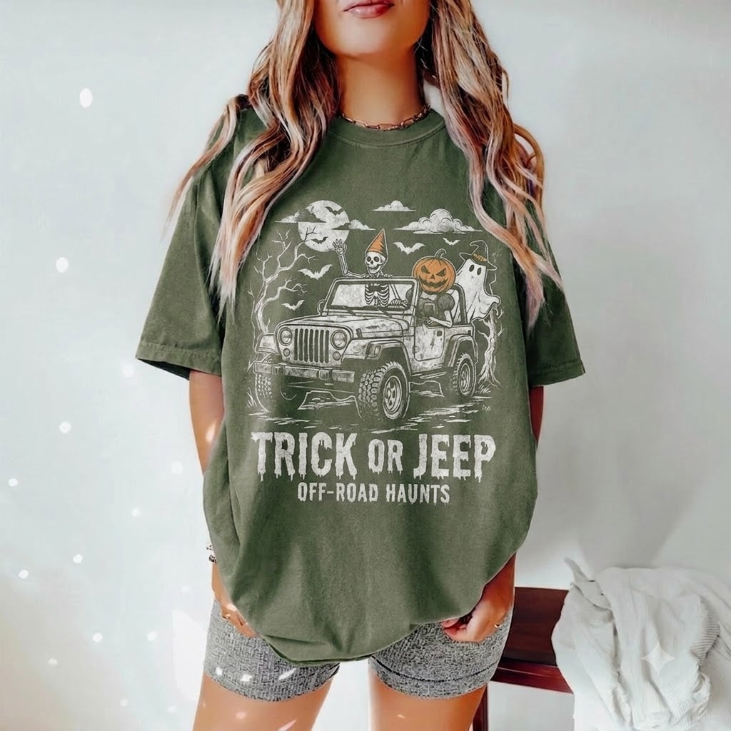 Trick Or Jeep T-Shirt