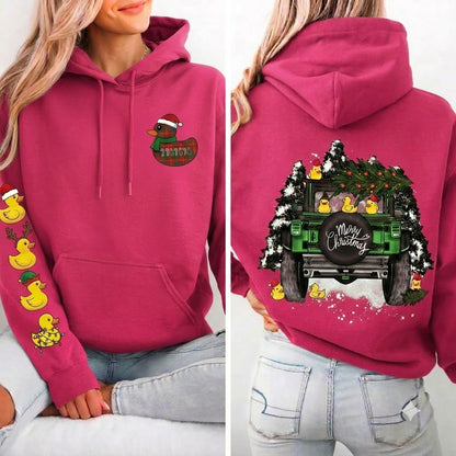 Duck Duck Jeep Xmas Hoodie