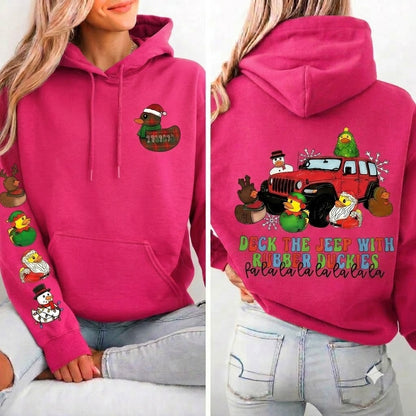 Deck The Jeep Hoodie