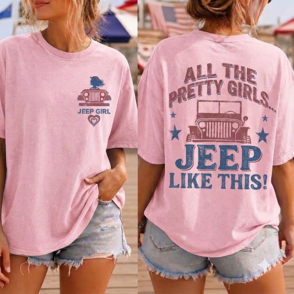 Pretty Jeep Girl T-Shirt