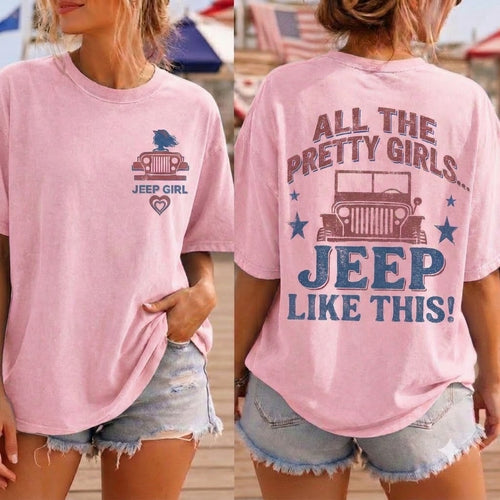Pretty Jeep Girl T-Shirt