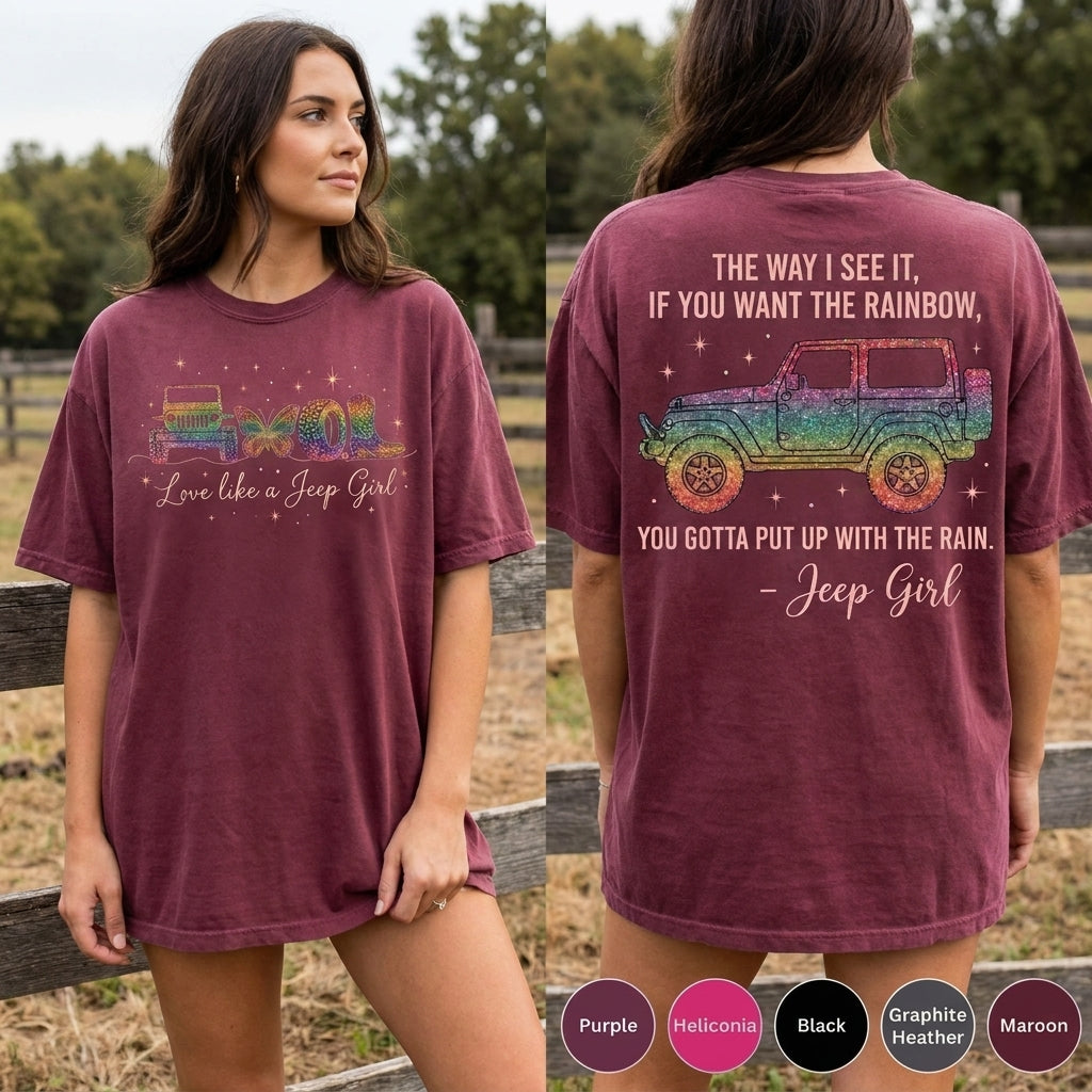 Love Like A Jeep Girl T-Shirt
