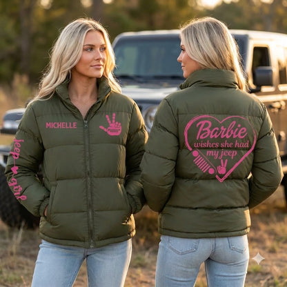 Jeep Girl Cotton Garment Jacket