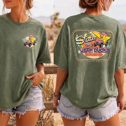 Stucks On Jeep Ducks T-Shirt