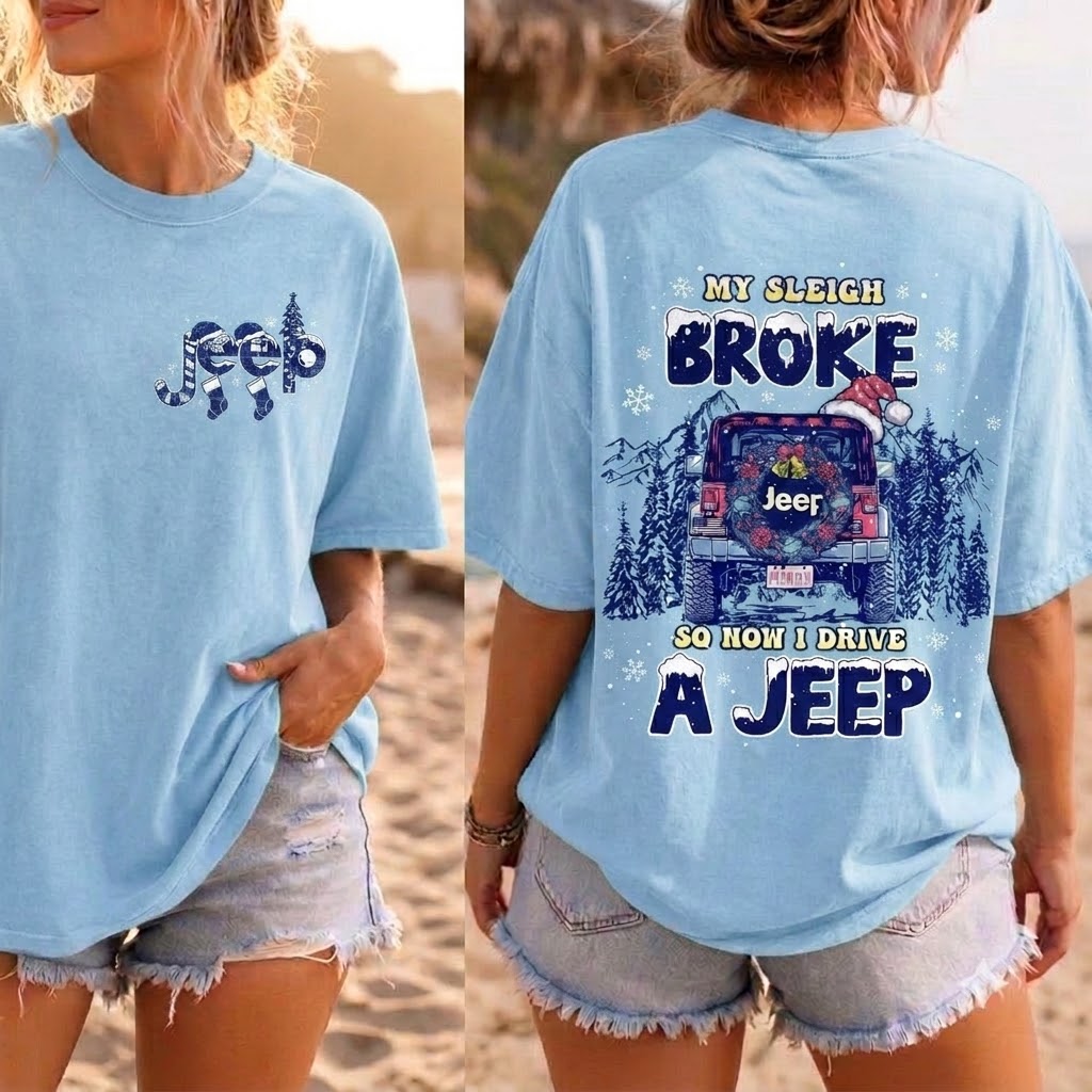 My Sleigh Broke So Now I Drive A Jeep Hoodie
