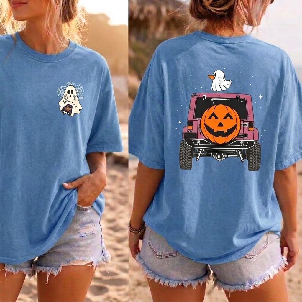 Pumpkin Jeep T-Shirt