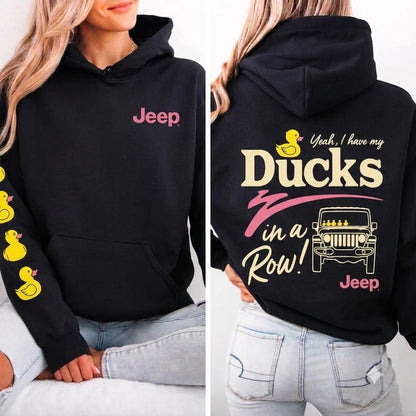 Ducks In A Row Hoodie