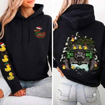 Duck Duck Jeep Xmas Hoodie