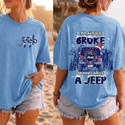 My Sleigh Broke So Now I Drive A Jeep Hoodie