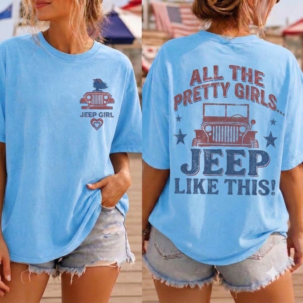 Pretty Jeep Girl T-Shirt