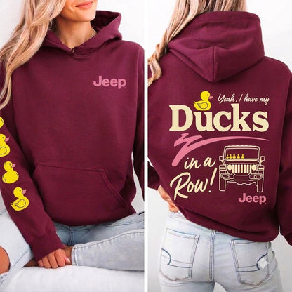 Ducks In A Row Hoodie