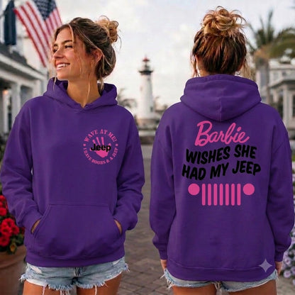 Barbie Wishes She Had My Jeep Hoodie