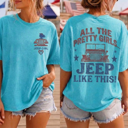Pretty Jeep Girl T-Shirt