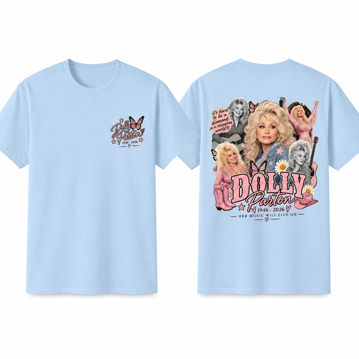Dolly Parton Memorial Shirt Design, Country Music Queen Shirt