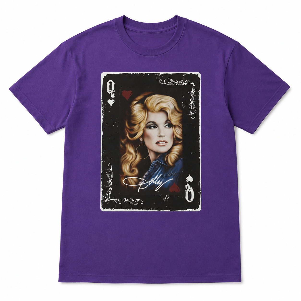 Dolly Parton Signature Country Queen Vintage Graphic Shirt
