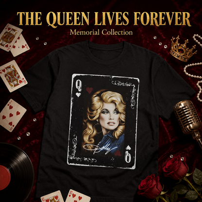 Dolly Parton Signature Country Queen Vintage Graphic Shirt