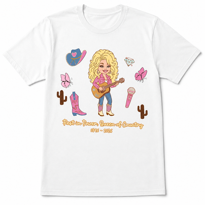 Dolly Parton Memorial Shirt, Rest in Power Dolly Tee