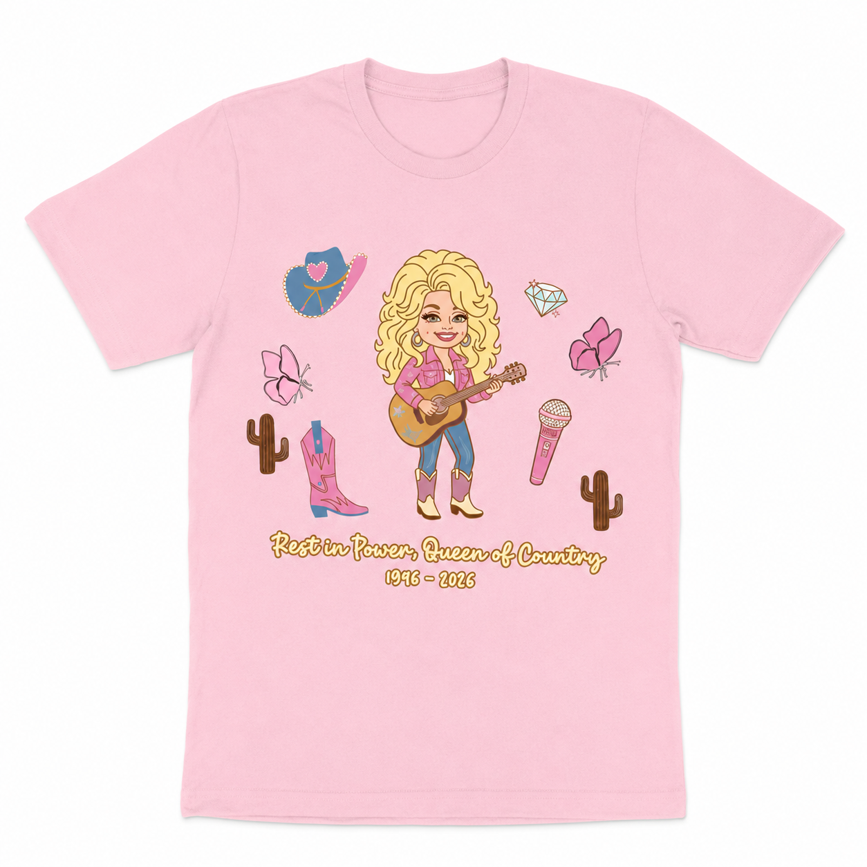 Dolly Parton Memorial Shirt, Rest in Power Dolly Tee