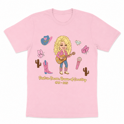 Dolly Parton Memorial Shirt, Rest in Power Dolly Tee