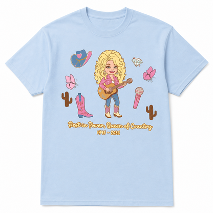 Dolly Parton Memorial Shirt, Rest in Power Dolly Tee