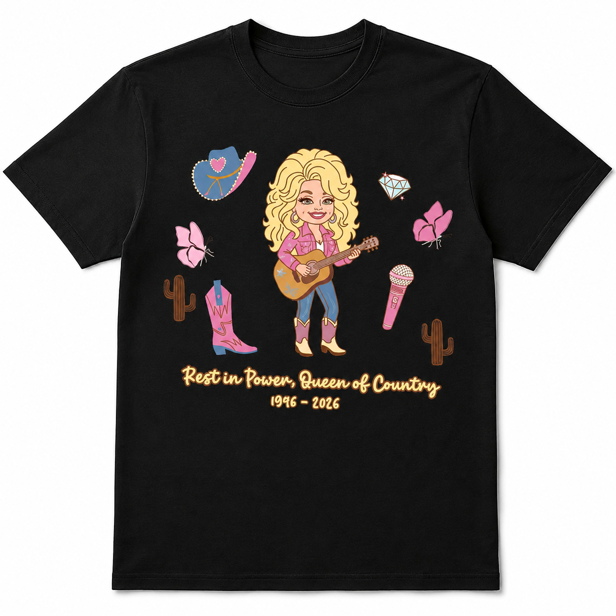 Dolly Parton Memorial Shirt, Rest in Power Dolly Tee