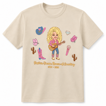 Dolly Parton Memorial Shirt, Rest in Power Dolly Tee