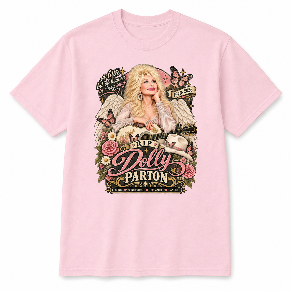 Dolly Parton RIP Shirt, Dolly Parton Memorial Tee