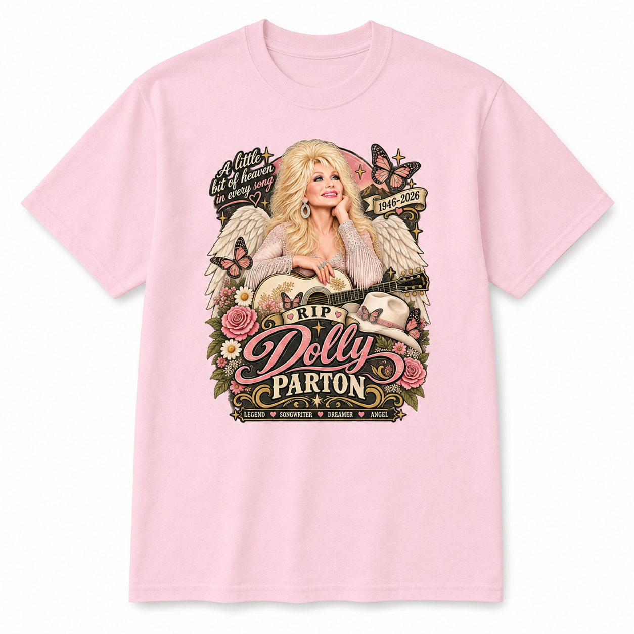 Dolly Parton RIP Shirt, Dolly Parton Memorial Tee