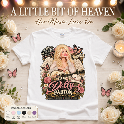 Dolly Parton RIP Shirt, Dolly Parton Memorial Tee