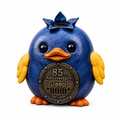 Jeep 85th anniversary fruit duck vinyl magnet V2