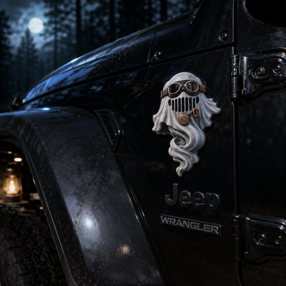 Jeep 85th anniversary spooky duck vinyl magnet V1